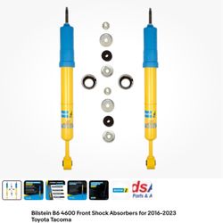 Bilstein B6 4600 shock front pair f/ Toyota Tacoma 2016-2023 / 24-265966