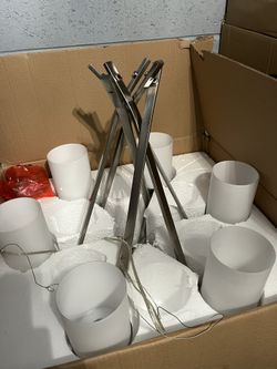 Six Light Chandelier 