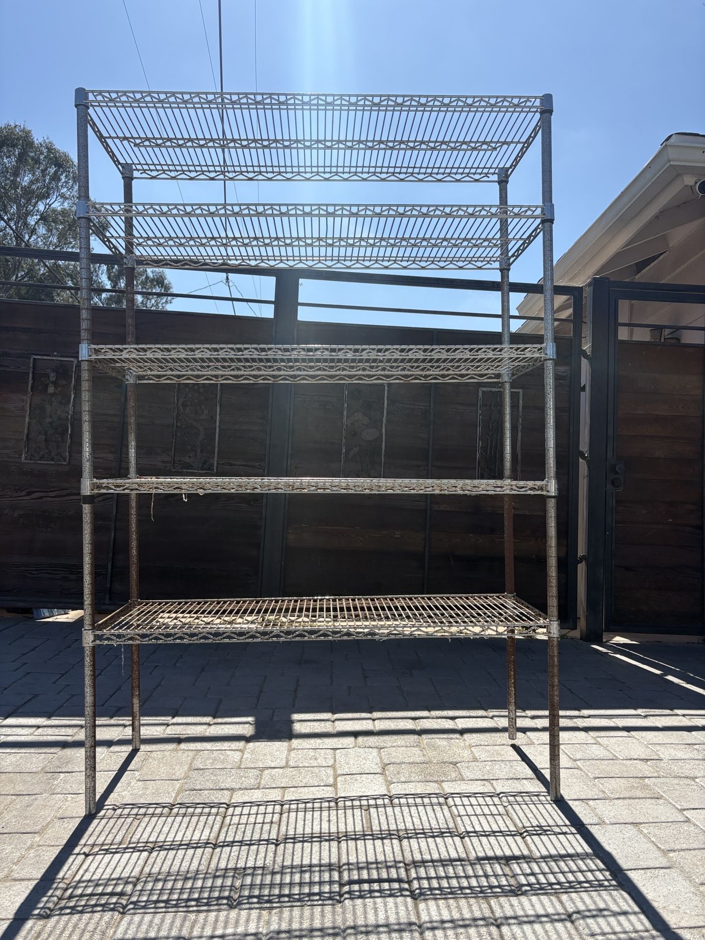 Metal shelving unit Claremont Mesa