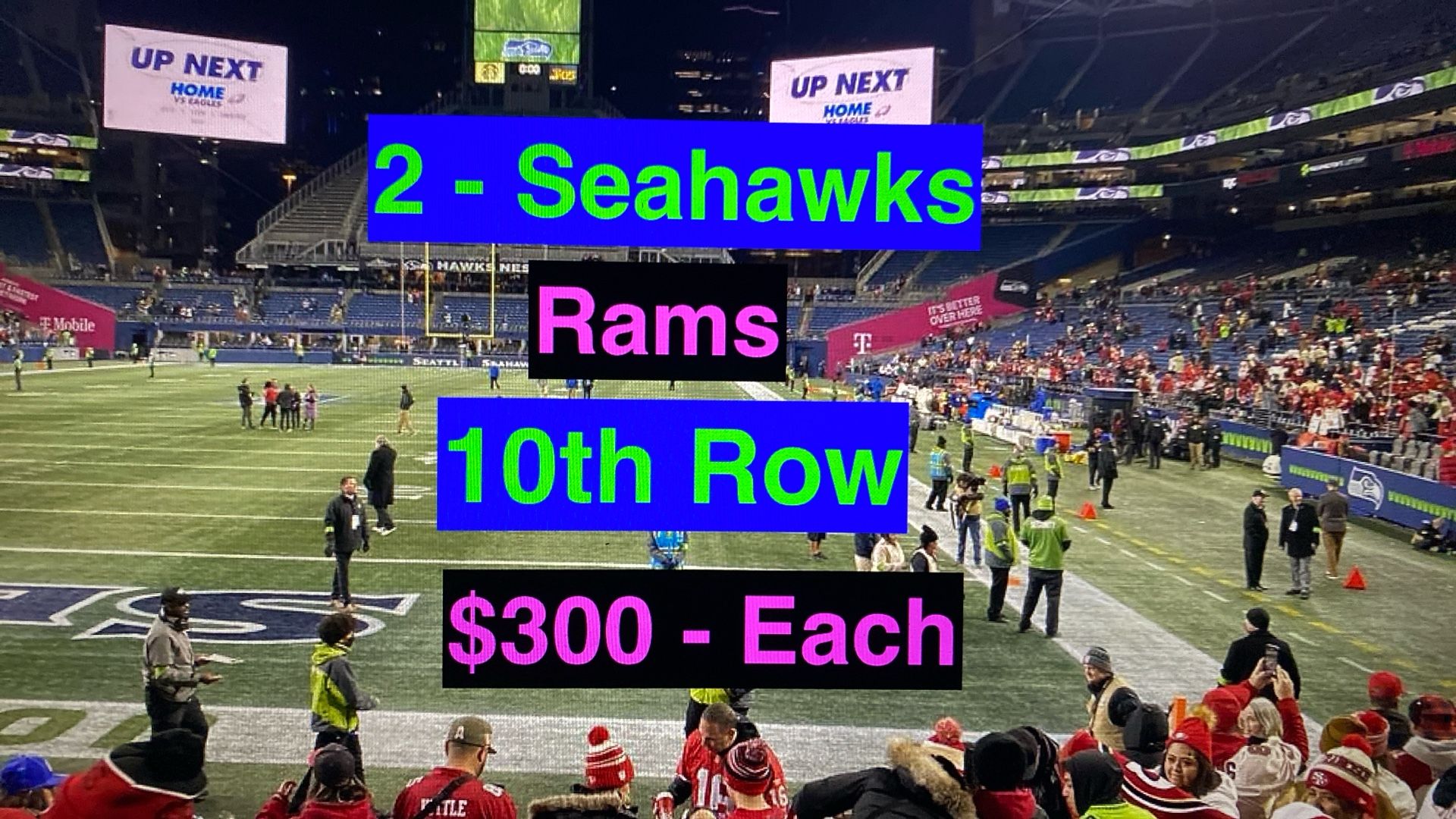 Seahawks Rams Tickets 