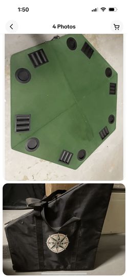 Poker Table By Marlboro In A Travel Case