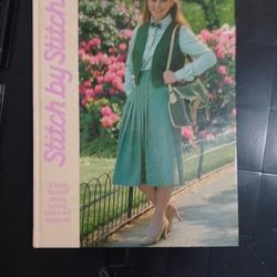 Stitch by stitch home library of sewing knitting crochet and needlecraft book