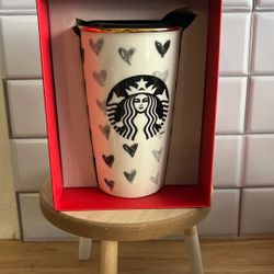 Starbucks Valentine Ceramic Coffee Cup 