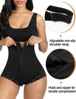 New Zipper &Hooks Body Shape wear Size M
