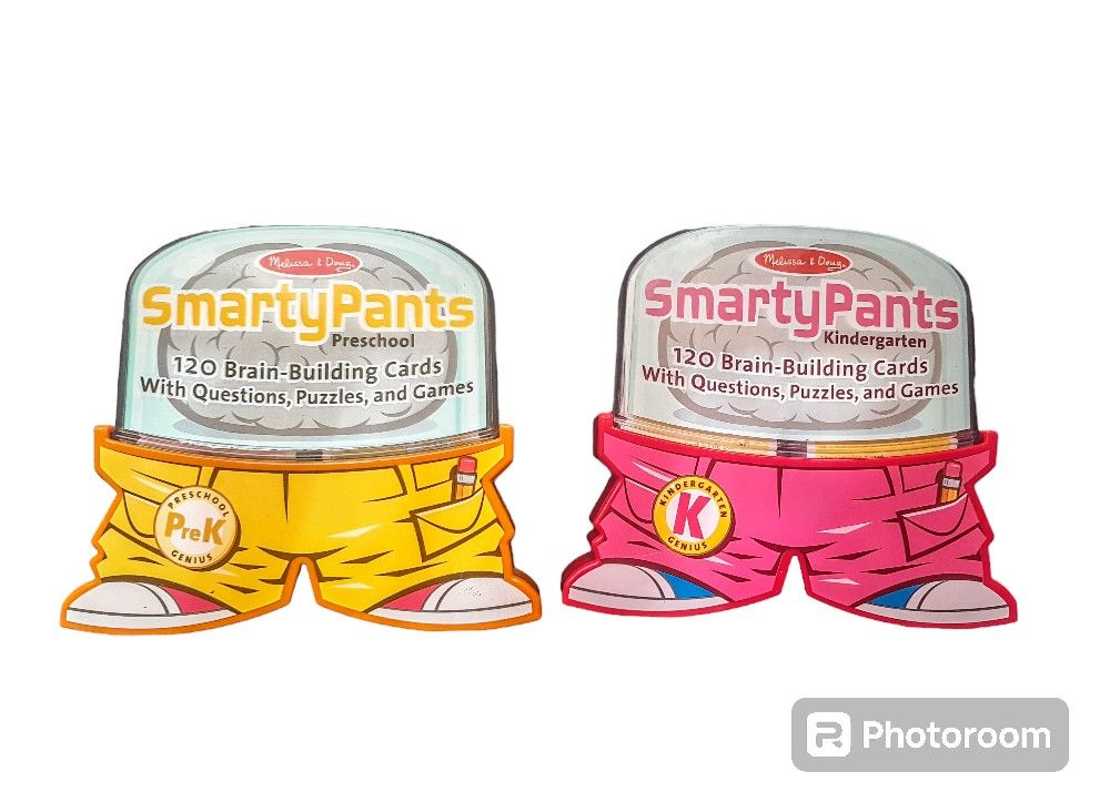 Melissa And Doug Smarty Pants Deluxe Card Sets Preschool & Kindergarten