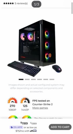 Cyber power pc in great condition just dusty not home much