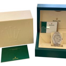 Men's Rolex Datejust II 116300 Stainless Steel 41mm Custom 23ct Diamond Watch!