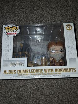 Albus dumbledore with hogwarts - Funko pop