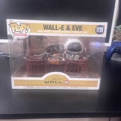 Wall-e And Eve Funko Movie Moment Pop