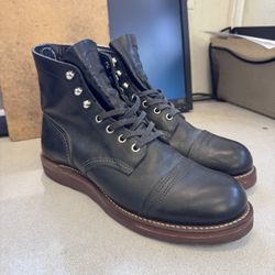 Red Wing Boots Iron Rangers 9D Resoled 