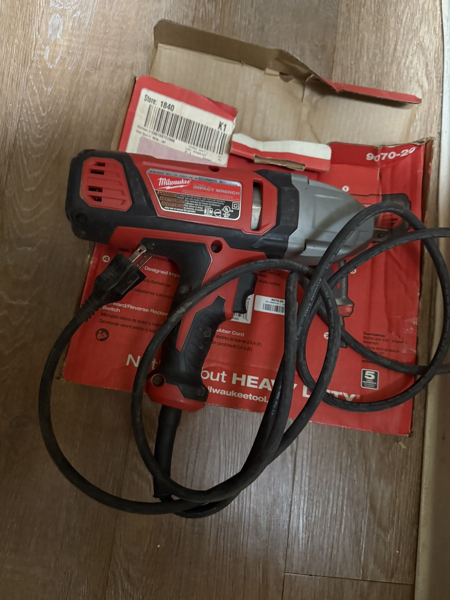 Milwaukee Impact Wrench