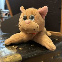 POUND PUPPIES TONKA POUND PURRRIES PLUSH BROWN STRIPE TABBY CAT KITTEN 6" ANIMAL