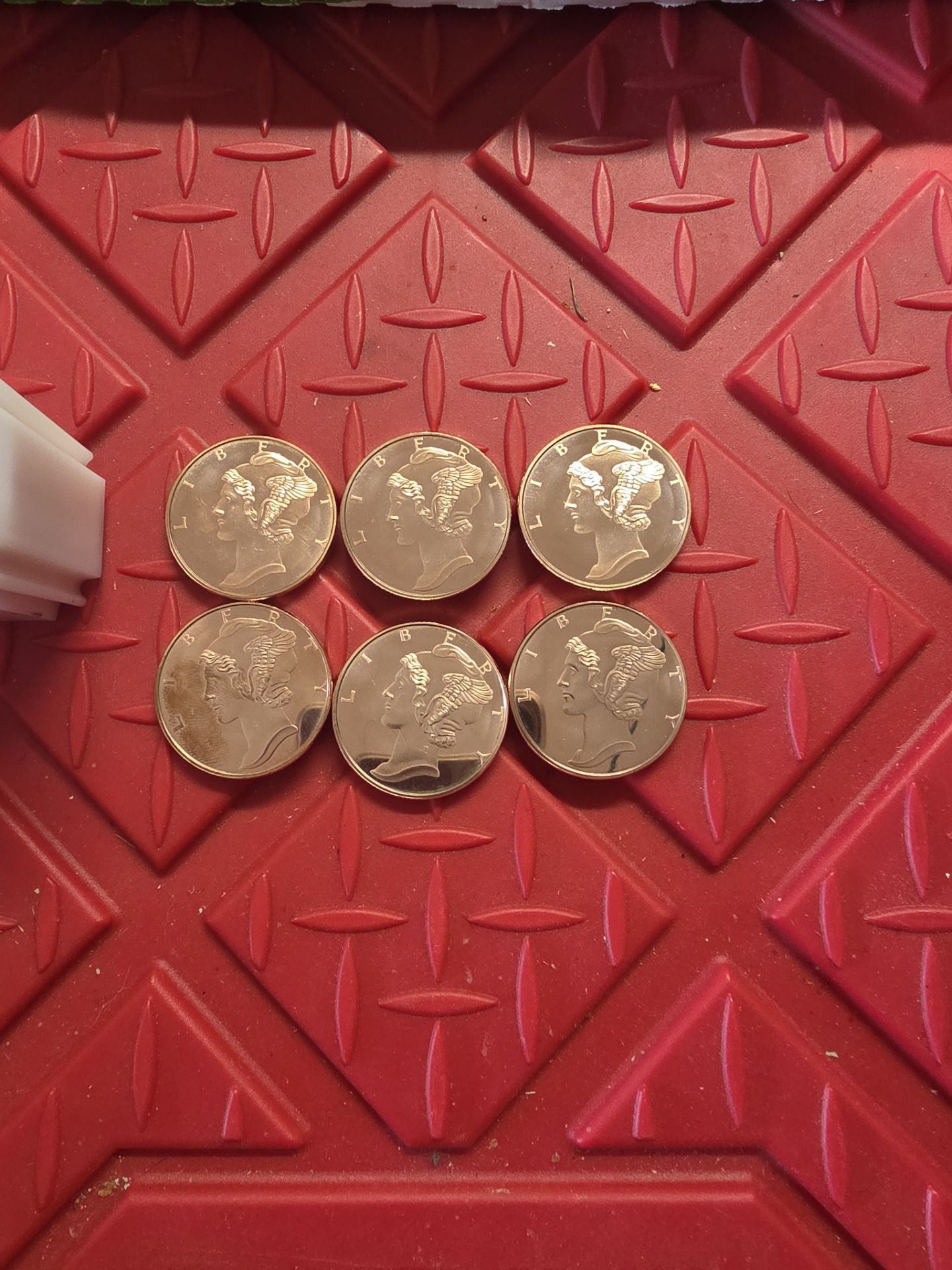 Collectible Coins Copper Rounds