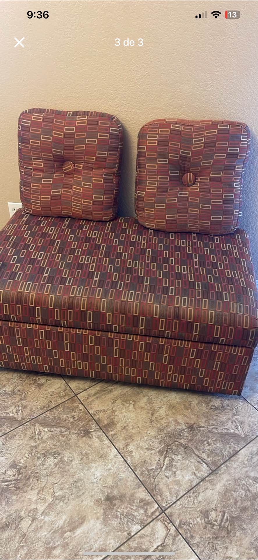 ottoman with storage / storage bench