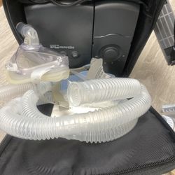 CPAP Breathing/snoring Device W/ Tubing, Masks Etc…