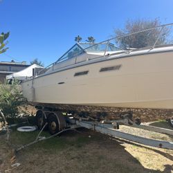 24ft Searay Boat And Trailer Sold As Is $1,800