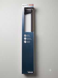 🔥 Kohler Rubicon 24" Matte Black Towel Bar – ONLY $10 (Retails for $35+!)