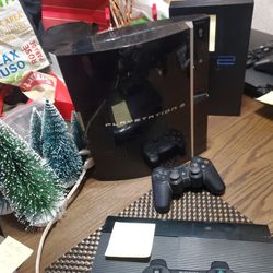 Ps3 Fat  80 Gb With 1 Oem Ps3 Controller 