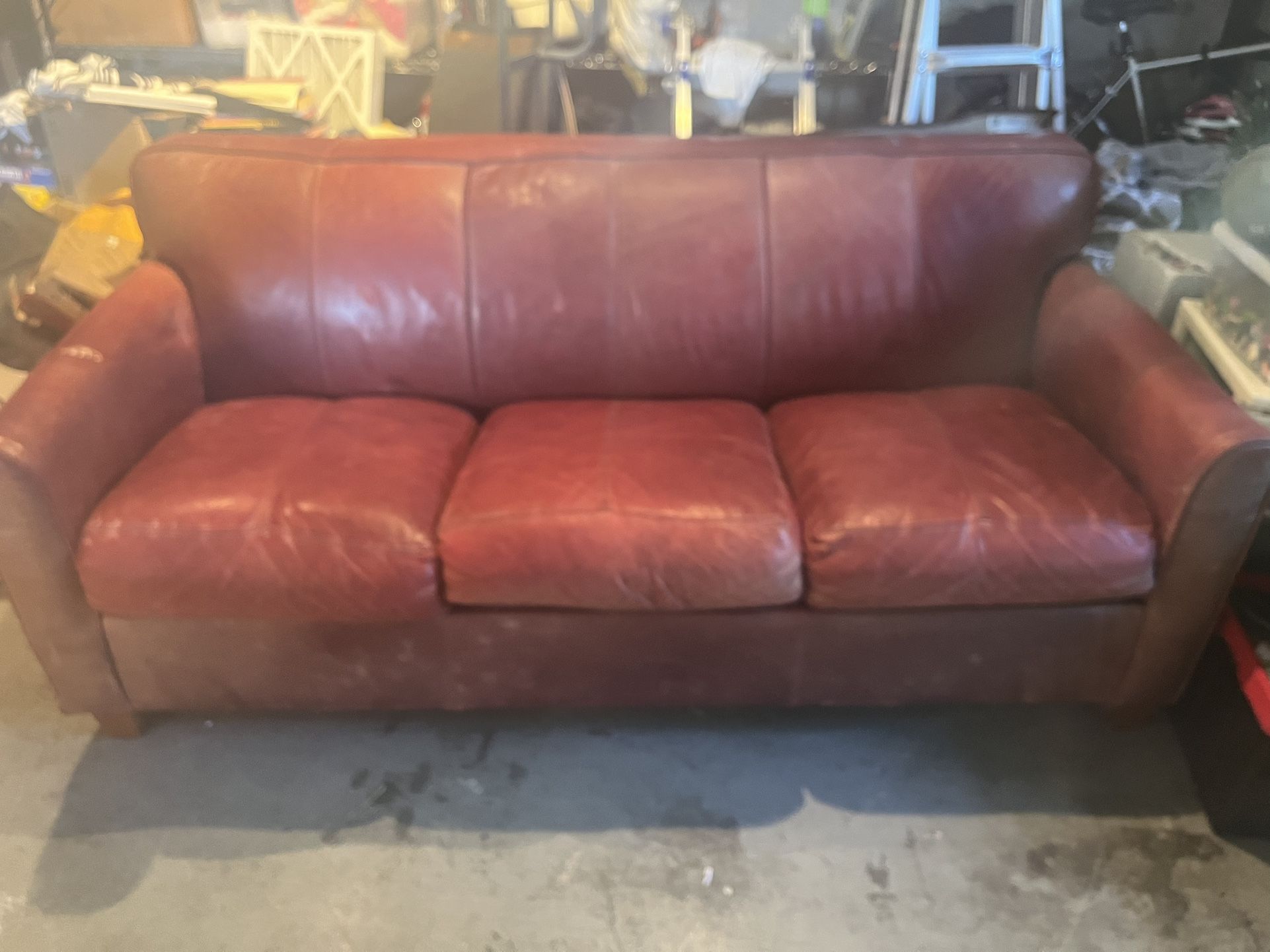 Leather Sleeper Sofa For Sale