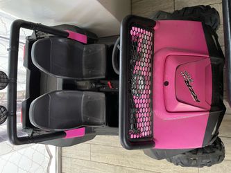 Ride Along pink jeep