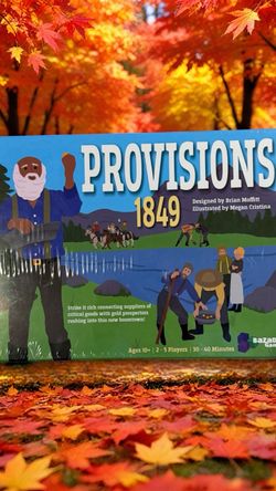 Provisions 1849 Board Game Sealed