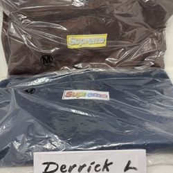 Supreme Bling Box Logo Sweater Brown Medium