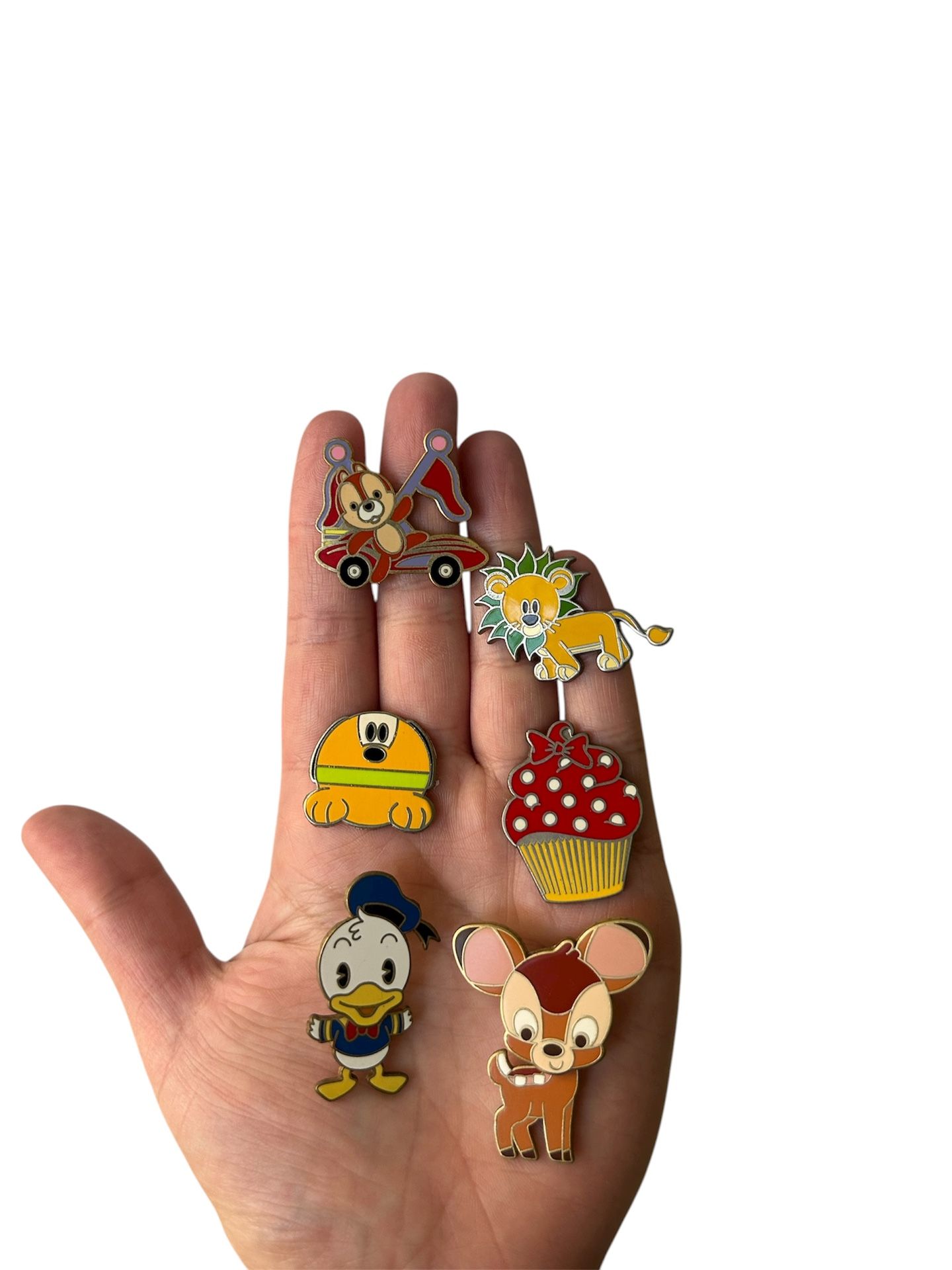 6 Piece Disney Pin Set