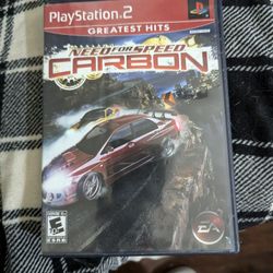 PS2-Playstation 2- Need For Speed "Carbon"