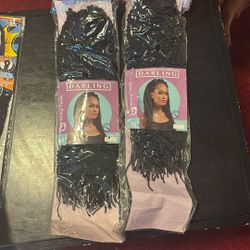 2pks Kinky Twist Crochet Hair