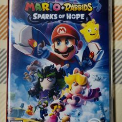 Mario + Rabbids Sparks of Hope - (Nintendo Switch, 2022) Tested/Works W/Case J92