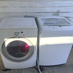 Washer and dryer