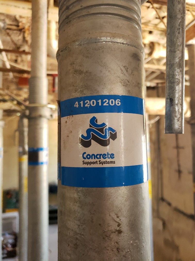 Shoring Poles Concrete Support Systems