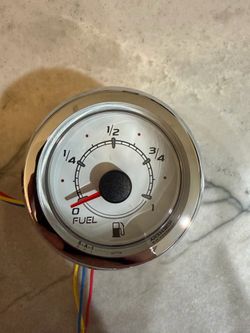 Mercury fuel gauge