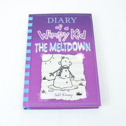 Diary of a Wimpy Kid The Meltdown Jeff Kinney Hardcover Book