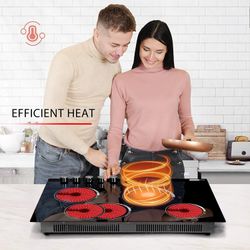 VIVOHOME 29 Inch 4 Burner 7400W Electric Radiant Cooktop