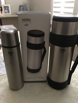 61 oz. & 32 oz. Thermos, Brentwood Stainless Steel Coffee Tea & soup.  Thermos Vacuum Insulated.The Amazing Quality Thermos Stainless Steel,  Vacuum I for Sale in Gardena, CA - OfferUp