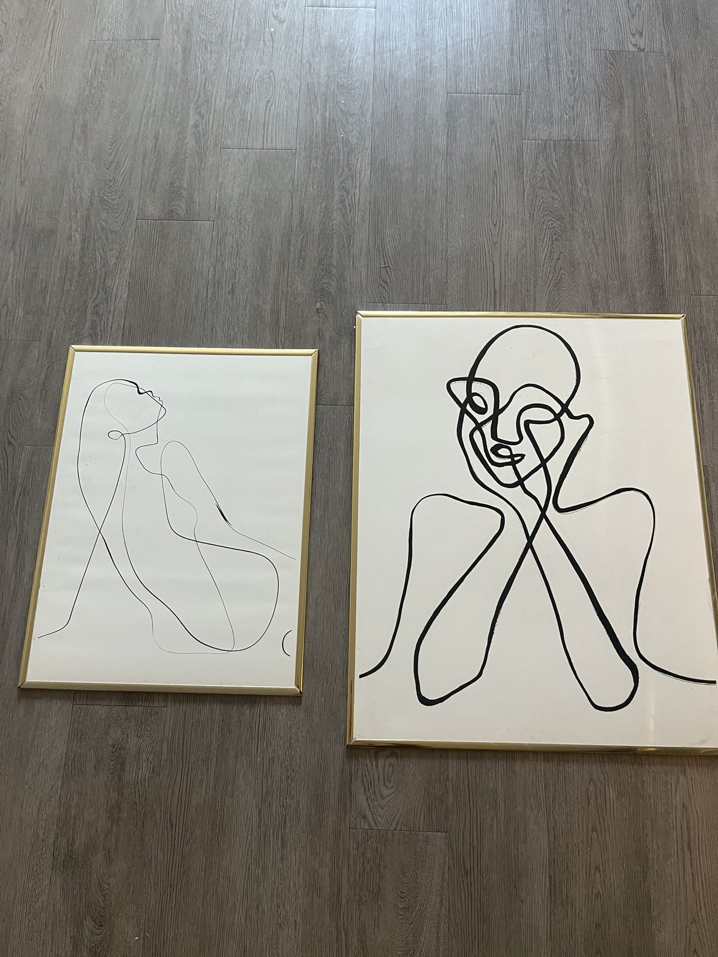 Wall Art in Gold Frames
