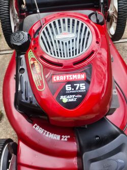 Craftsman self propelled lawnmower with bag