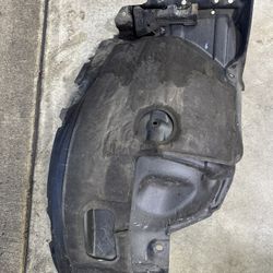 07-09 Lexus LS460 Front Right Side Wheelhouse Fender Liner Splash Guard Oem