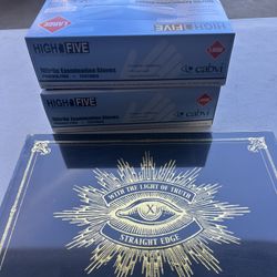 Brand New Tattoo Hard Cover Book And Large Size Gloves For Sale