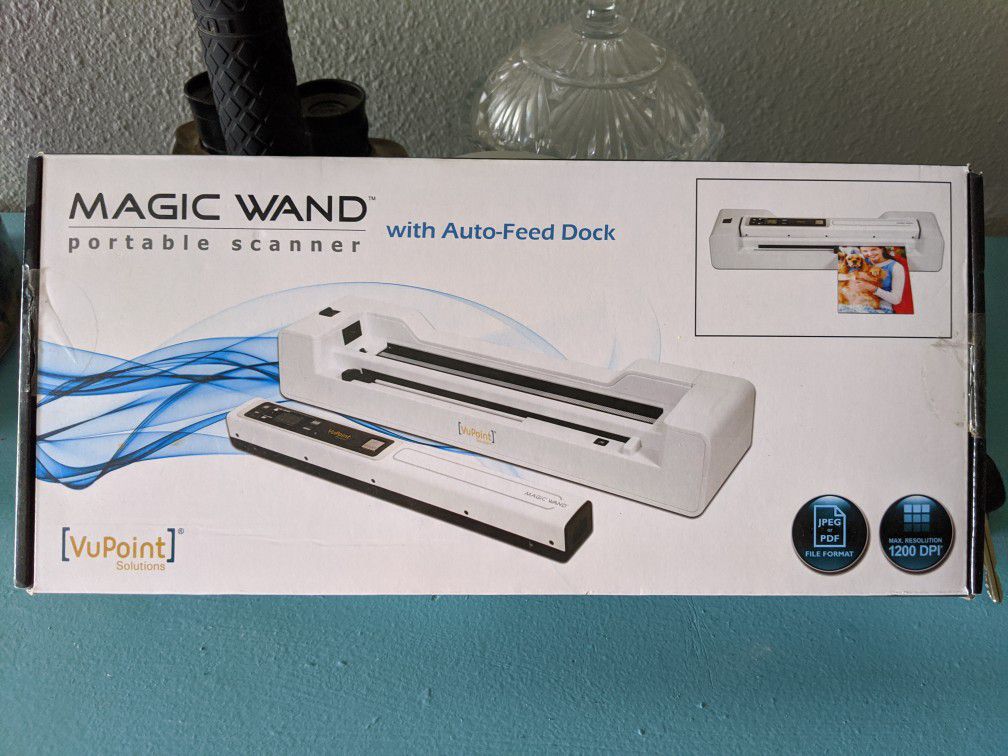 Magic Wand portable scanner