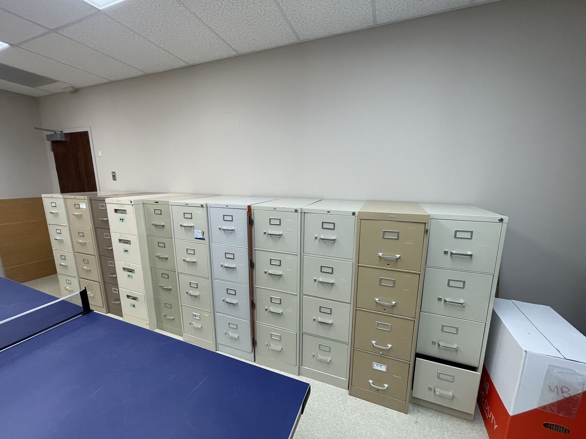 File cabinets