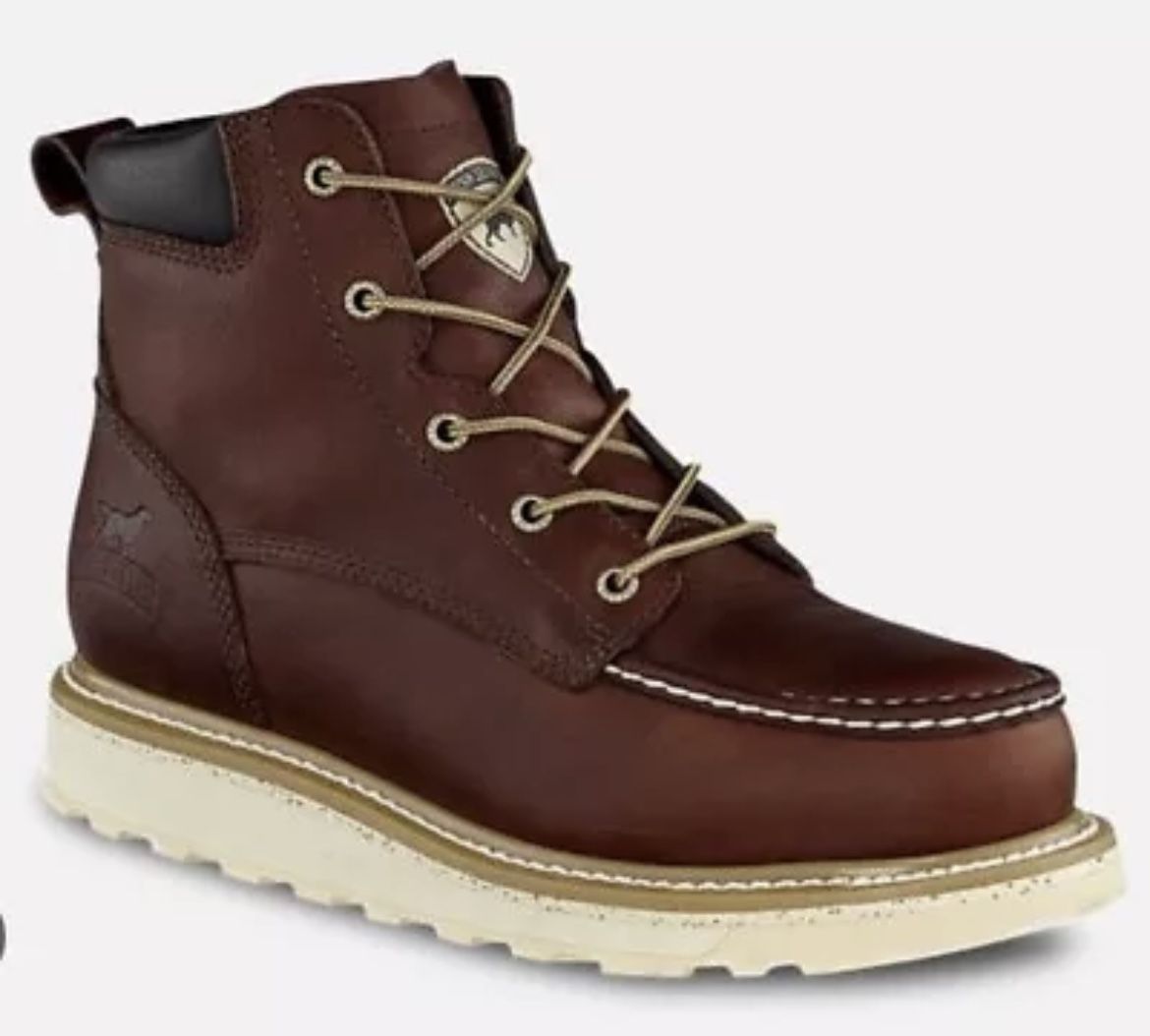Irish Setter - 83605, 6" Ashby Soft Toe, Full Grain Leather Work Boots Size 14 D