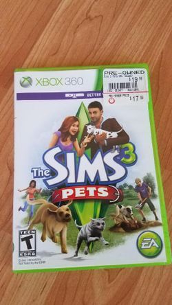 Xbox 360 Sims 3 Game