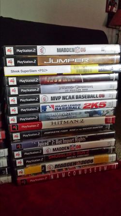 PS2 GAMES...Make a offer for all
