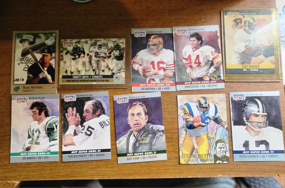 Classic NFL FOOTBALL CARDS