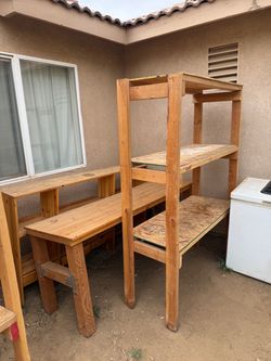 Wooden Shelves