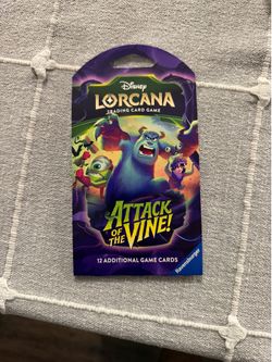 Lorcana attack of the vine booster