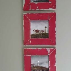3 Lighthouse Print Art Work