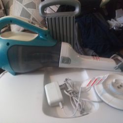 A portable, small vacuum